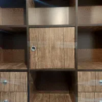 کتابخونه|کتابخانه، شلف، قفسه‌های دیواری|تهران, هروی|دیوار