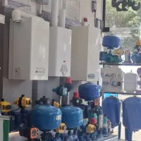 پکیج .پمپ اب .رادیاتور .