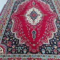 فرش سه در چهار زمینه لاکی جنس تمام نخ|فرش|نهاوند, |دیوار