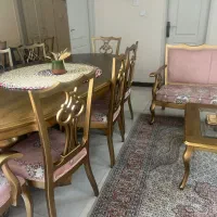 مبلمان و ناهار خوری چوبی پارچه ترک شرکت طراحان|مبلمان خانگی و میز عسلی|تهران, استقلال|دیوار
