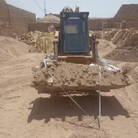 حمل و جابجایی نخاله با دستگاه بابکت
