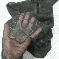 روسری گلدوزی سنگ جیکو|لباس|مریوان, |دیوار