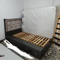 تخت خواب دونفره|تخت و سرویس خواب|زنجان, |دیوار