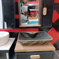 روشویی کابینتی فول ست (سه تیکه)