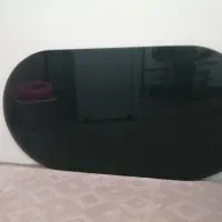 شیشه دودی بیضی وگرد ساده