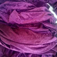 چند عدد پرده مخمل نو تمیز متری400