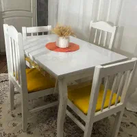 میز ناهار خوری ام دی اف ۴نفره