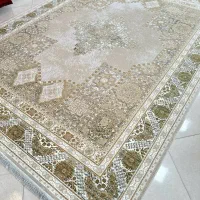 فرش کتیبه ۱۲۰۰شانه بژجدید تراکم۳۶۰۰خاص|فرش|شیراز, قلات|دیوار