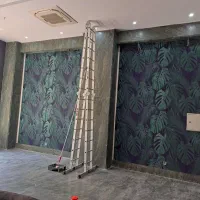 نصاب کاغذدیواری وپوستر وپارچه شرق وشمال تهران|خدمات پیشه و مهارت|تهران, اختیاریه|دیوار