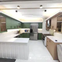 برچسب کابینت  دیوار پوش و شیشه مات کن