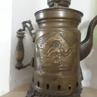 کتری ذغالی شکاری برنجی