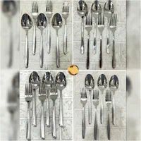 قاشق چنگال مدل مانز جدید سرویس تمام استیل چکی بخر|ظروف سرو و پذیرایی|یزد, |دیوار