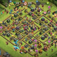 اکانت کلش او کلنز تاون هال 14 مکس