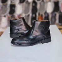 انواع نیم بوت چرم طبیعی مردانه