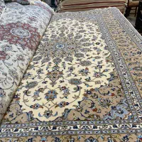 جفت شیش متری پشم کاشان کرم اکبند|فرش|تهران, مدائن|دیوار