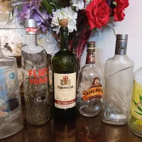 بطری شیشه ای دکوری|صنایع دستی و سایر لوازم تزئینی|تهران, امام زاده عبدالله|دیوار