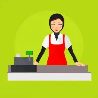 فروشنده خانم نیمه وقت