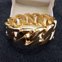 دستبند النگویی زیبا مشابه طلا|بدلیجات|همدان, |دیوار