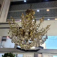 لوستر برونز 24شعله|لوستر و چراغ آویز|فردیس, فردیس|دیوار