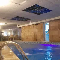 استخر ابگرم سرپوشیده|اجارهٔ کوتاهمدت ویلا و باغ|هشتگرد, تهران دشت|دیوار