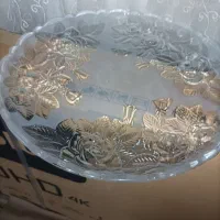 ۲ عدد دیس میوه خوری کریستال