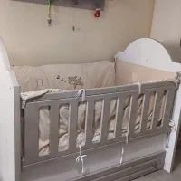 تخت کودک وکیوم لمسه دار  کشودار|تخت و صندلی بچه|تهران, شاهین|دیوار