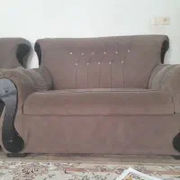 مبل هفت نفره سالم بدون هیچ پارگی و فرو رفتگی|مبلمان خانگی و میز عسلی|ساری, |دیوار