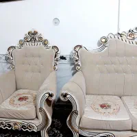 مبل ۷ نفره با میز عسلی بزرگ|مبلمان خانگی و میز عسلی|مشهد, شهرک شهید باهنر|دیوار