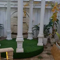 آلاچیق،آبنما،راهرو ورودی