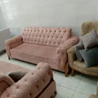 مبل ۸ نفره در حد نو|مبلمان خانگی و میز عسلی|بانه, |دیوار