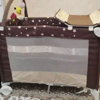 تخت پارک کودک به همراه تشک غلتگیر