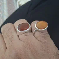 انگشتر عقیق یمنی فیلی صفوی