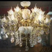 لوستر برنز تولید|لوستر و چراغ آویز|زنجان, |دیوار