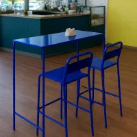 صندلی بار اپنی کانتری کافه رستوران تمام فلزی|میز و صندلی غذاخوری|ری, علایین|دیوار