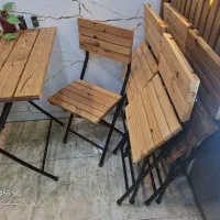 میز تاشو ترموود 4نفره برای منزل و مسافرتی70در70|حراج|ماسال, |دیوار