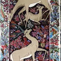 تابلو فرش بافت جیریا