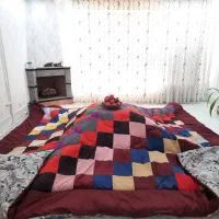 لحاف کرسی چهل تیکه پتینه|رختخواب، بالش، پتو|اصفهان, احمدآباد|دیوار