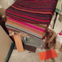 جاجیم ۲ عدد ۴متری پشم گوسفندی ورنگ گیاهی ریز بافت|گلیم، جاجیم، گبه|کرمانشاه, |دیوار