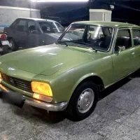 پژو۵۰۴ مدل۱۹۷۸ رنگ انگوری بی نظیر سالم