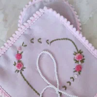 گیره گردنبند و اکسسوری گلدوزی با دست