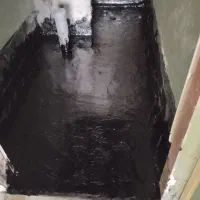 ایزوگام قیرگونی بدنه اسفالت|خدمات پیشه و مهارت|چالوس, |دیوار