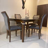 میز و صندلی ۴ نفره کاملا نو|میز و صندلی غذاخوری|تهران, آسمان|دیوار