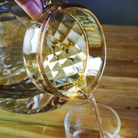 قوری پیرکس شامپاینی شعله مستقیم|قوری، کتری، قهوه‌ساز دستی|تبریز, |دیوار