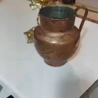 کتری وقوری مسی اصل ترک پارچ مسی سماوربرقی|ظروف سرو و پذیرایی|ماهدشت, |دیوار