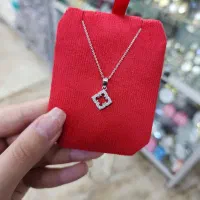 پلاک زنجیر میکرو نقره اصلی