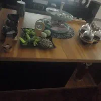 میز جلو مبلی چوب