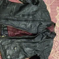 کاپشن چرم گاومیش ضدچاقو اصل|لباس|بیرجند, |دیوار