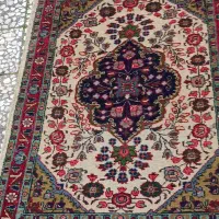 جفت قالیچه دستبافت تبریز|فرش|رشت, ساغری سازان|دیوار