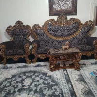 مبل سلطنتی ۹نفره|مبلمان خانگی و میز عسلی|تهران, هاشم‌آباد|دیوار