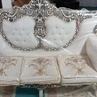 یک دست مبل 7 نفره در حد نو|مبلمان خانگی و میز عسلی|شاهین‌شهر, طالقانی|دیوار